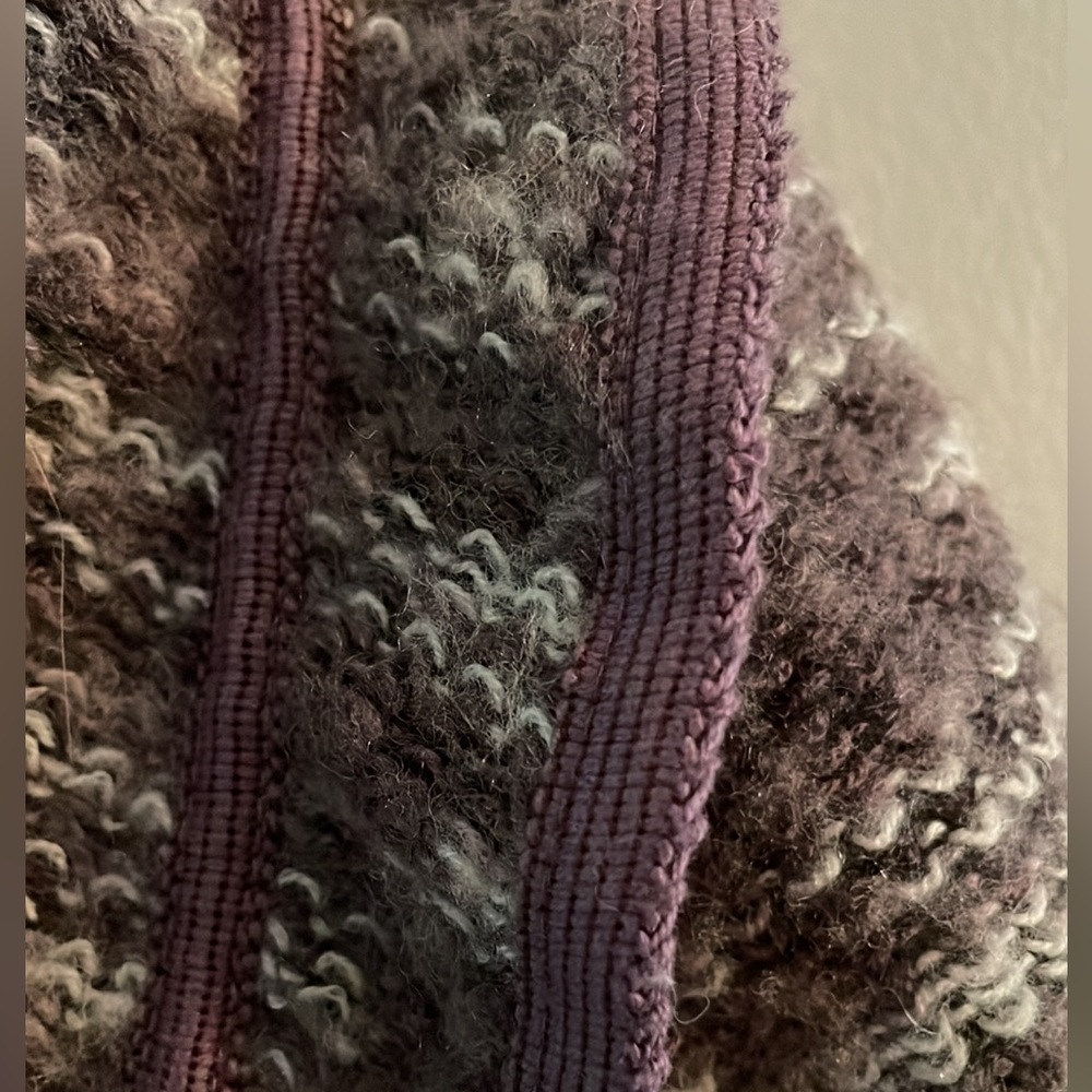 Lavender Buttoned Waist Jacket - Picture 7 of 15